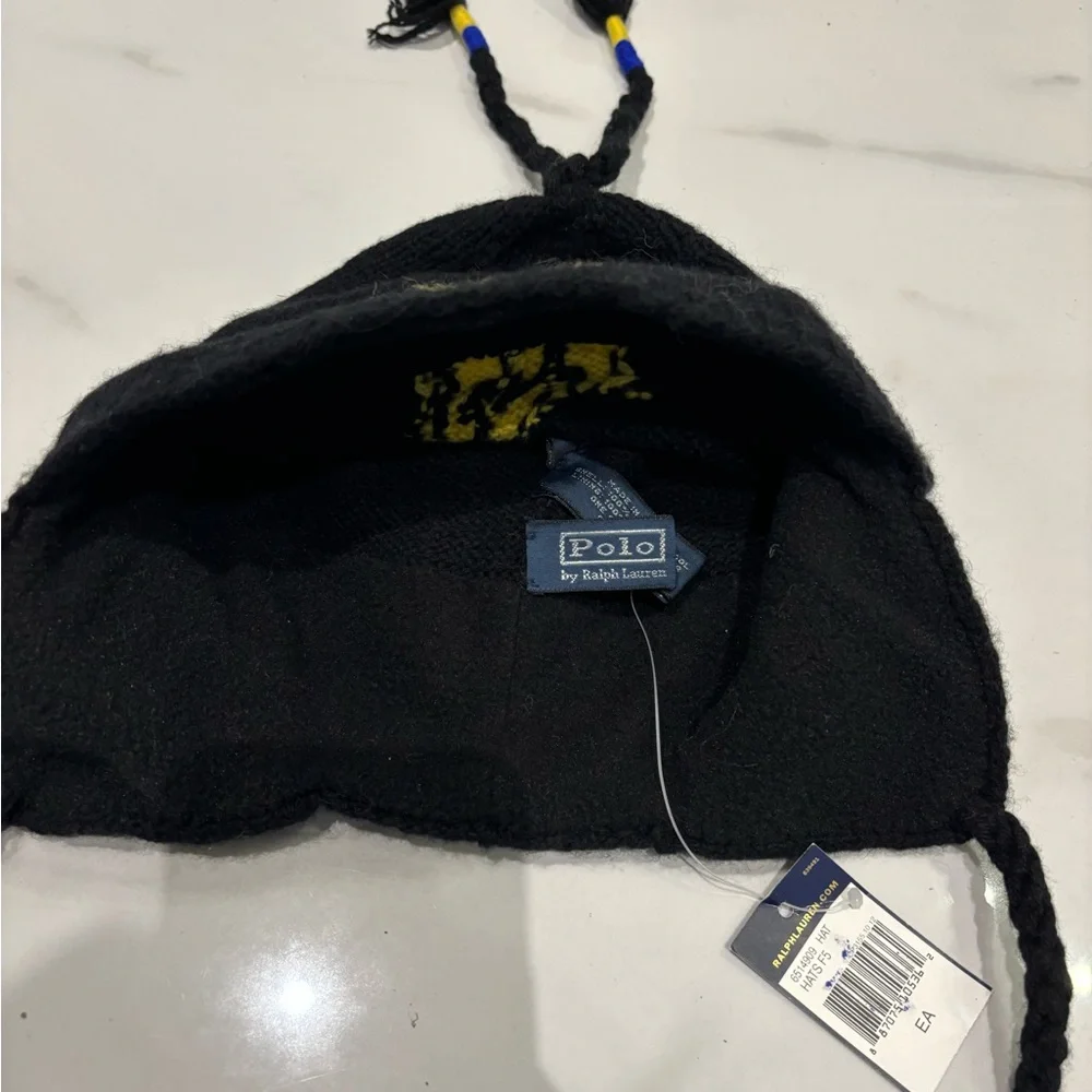 Ralph Laurent kids winter hat - Picture 2 of 2
